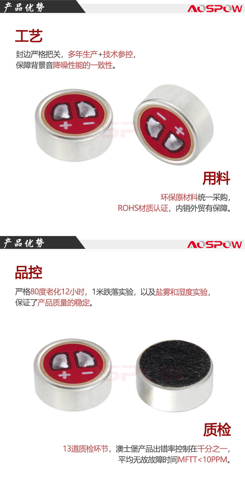 6027全指向咪頭產(chǎn)品優(yōu)勢(shì)