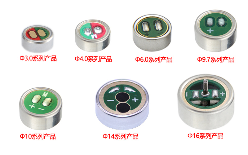 咪頭大小的區別